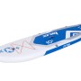 ZRAY Stand Up Paddle Board X1, blau-weiß, mit Zubehör. Aufblasbares SUP-Board für Wassersport.