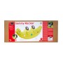 BIG Kinderwippe Sammy Rocker in Verpackung, gelbe Krokodil-Form mit Griffen für sicheren Halt.