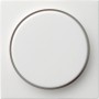 Gira Dimmer Abdeckung mit Knopf, Standard55, reinweiß.