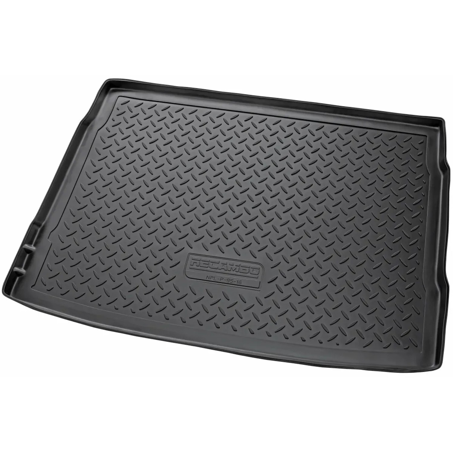 Image of Gummi Kofferraumwanne für VW Golf 6 Schrägheck 5K1 BJ 2008-2012 mit Notrad