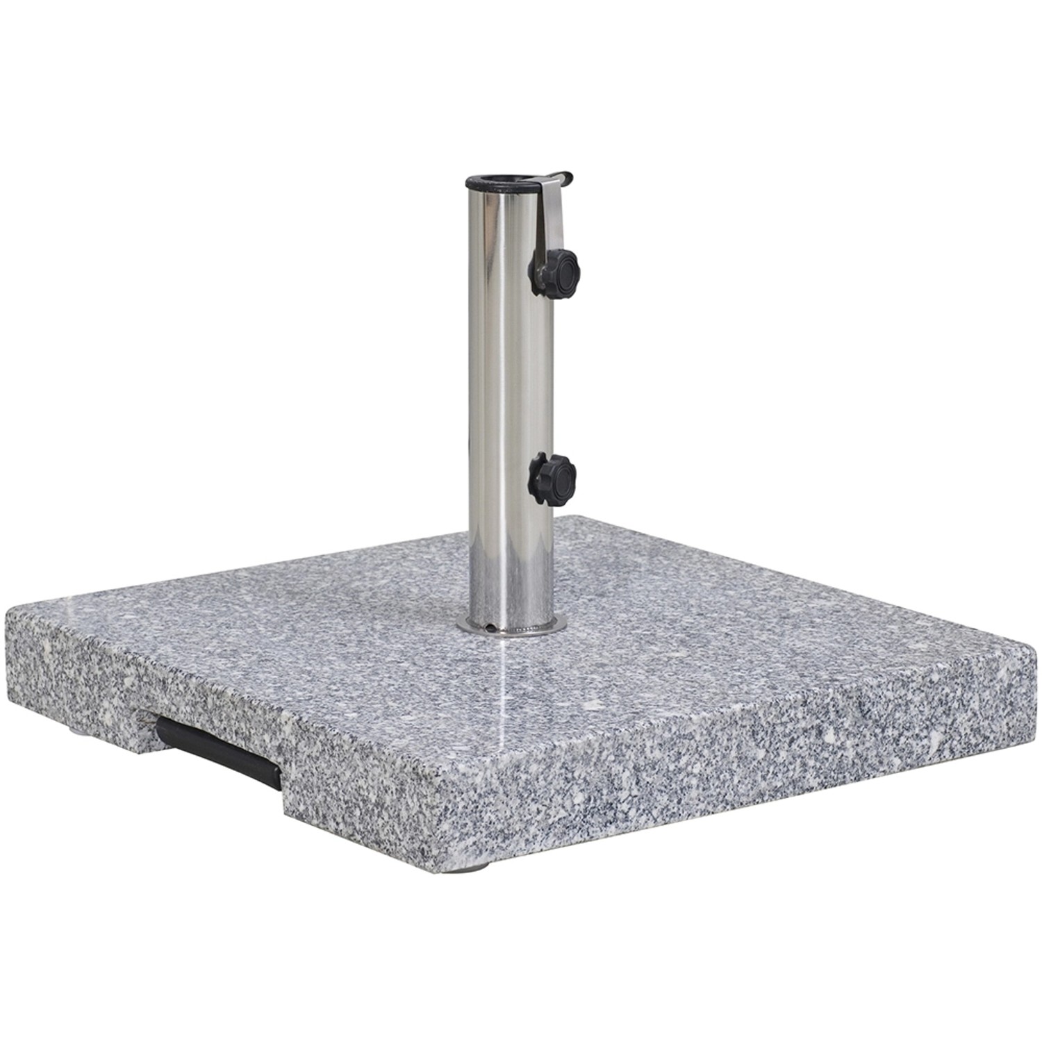 Siena Garden Schirmständer Granit Grau 50x50x9 cm kaufen bei OBI
