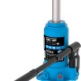Güde Stempelwagenheber GSH 10T: Hydraulischer Wagenheber mit Hebel und blauem Gehäuse.
