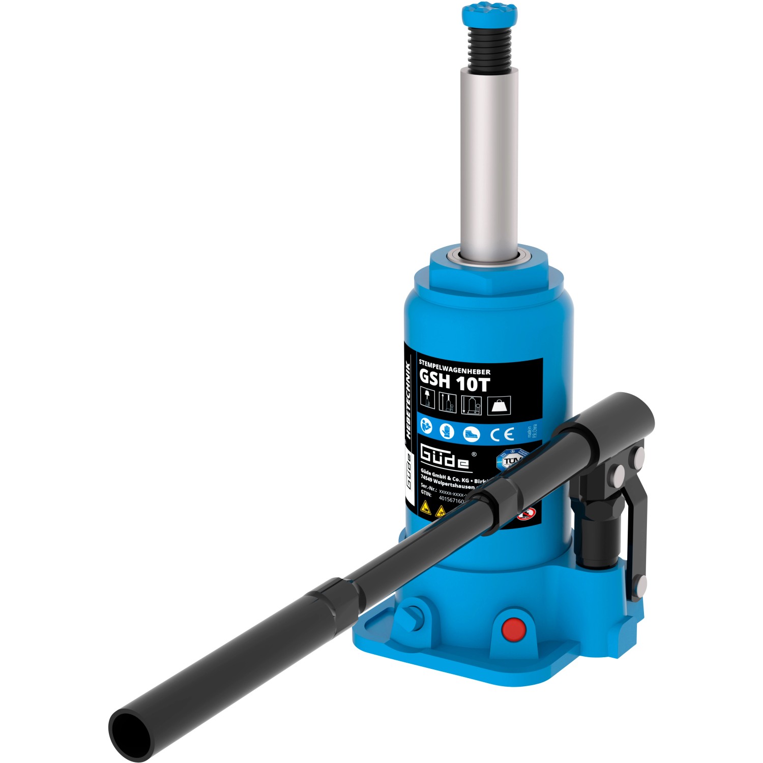 Güde Stempelwagenheber GSH 10T