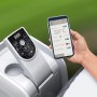 Bestway Whirlpool San Francisco Steuerung per App auf Smartphone. Temperaturanzeige 32°C.