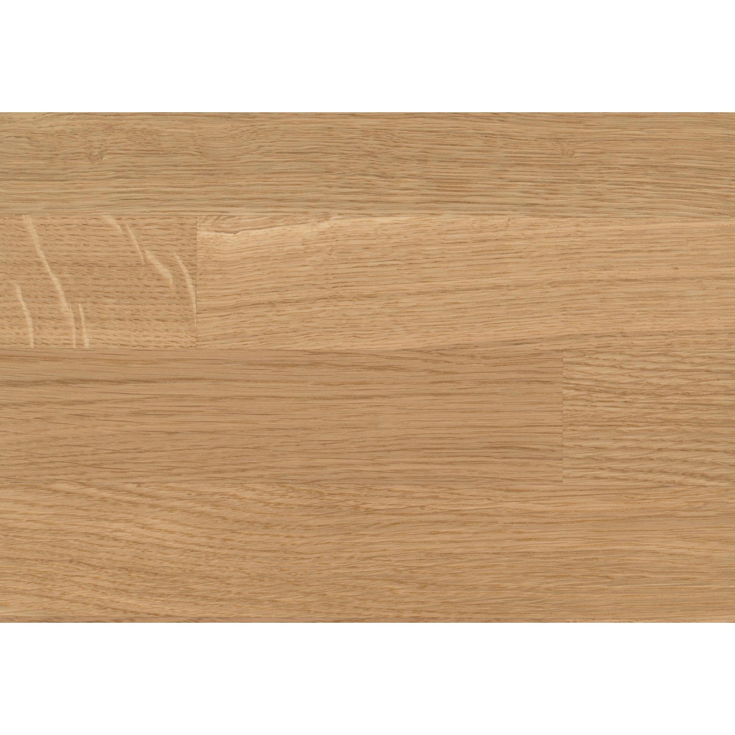 Holzoberfläche behandelt mit Osmo TopOil Pflege Farblos 500ml. Holzpflege für Möbel und Arbeitsplatten.