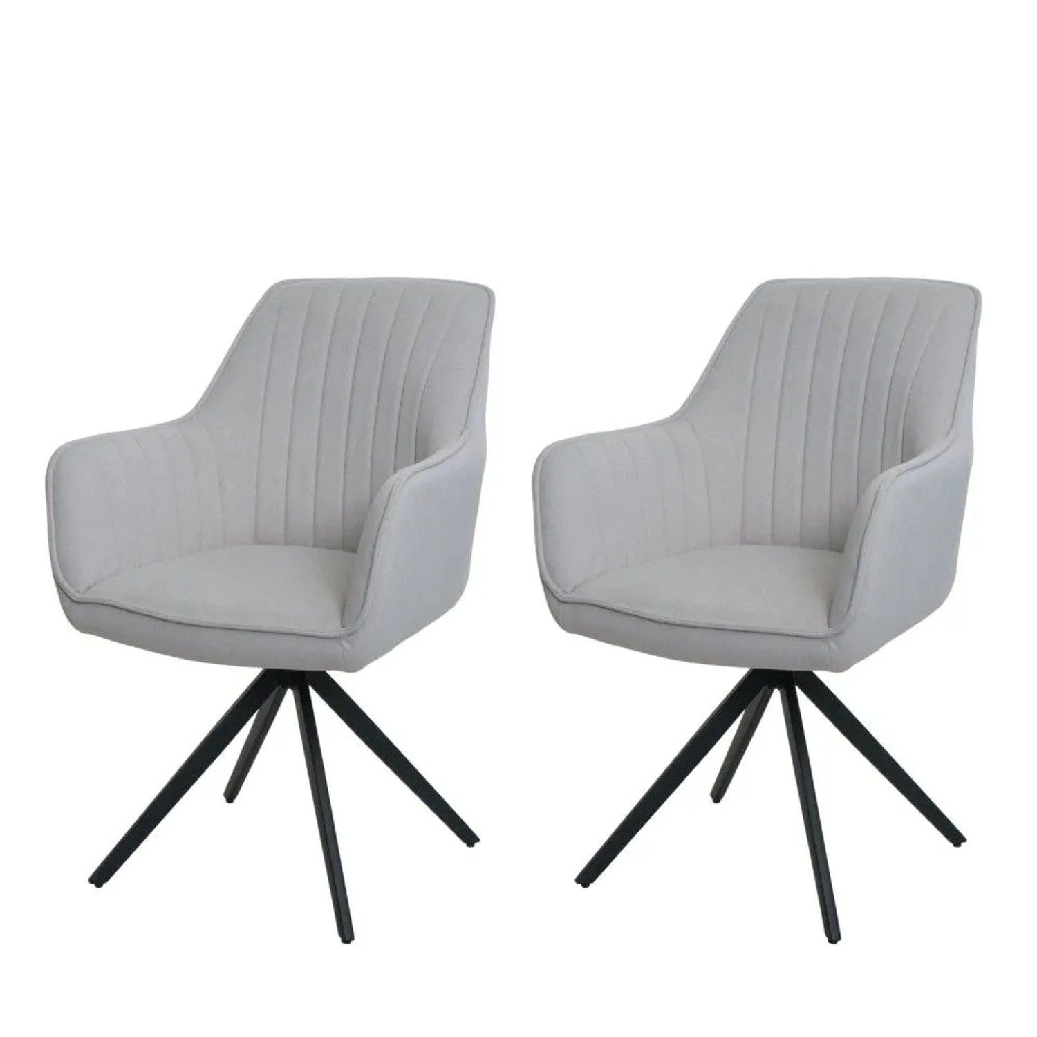 MCW Esszimmerstuhl L79 2er-Set Creme-Beige