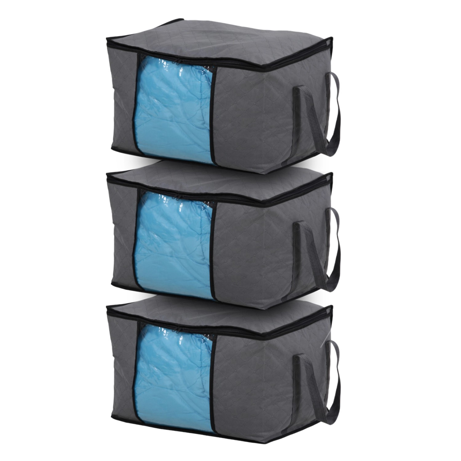 Svita Aufbewahrungstasche L 3er Set Organizer Unterbettkommode günstig online kaufen