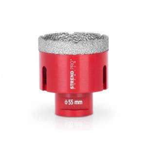 PROREGAL Diamant-Bohrkronenaufsatz Crystal 55 mm für Fliesen, Glas, Feinsteinzeug und mehr.