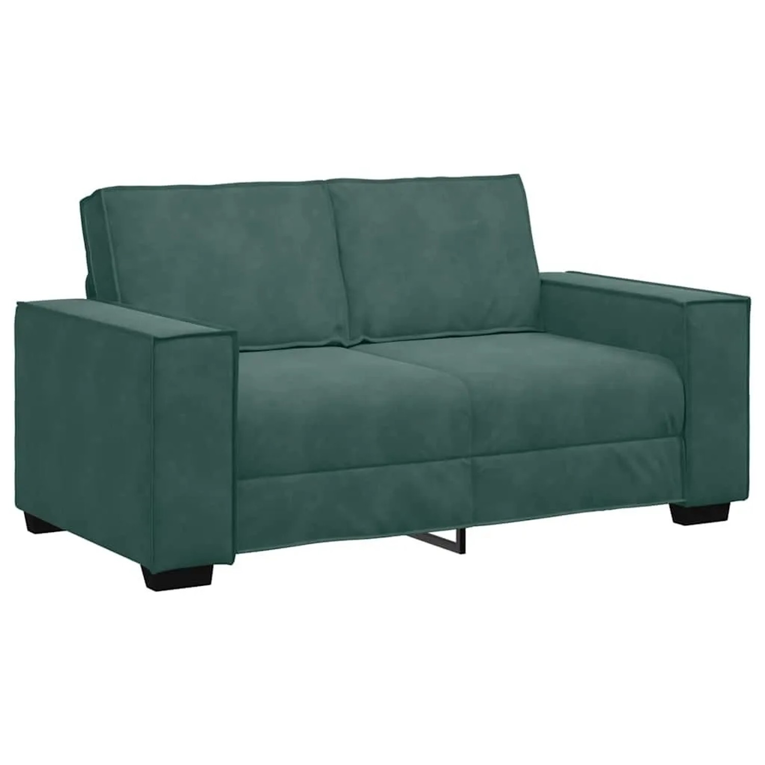 vidaXL 2-Sitzer-Sofa Dunkelgrün 120 cm Samt 4105012 günstig online kaufen