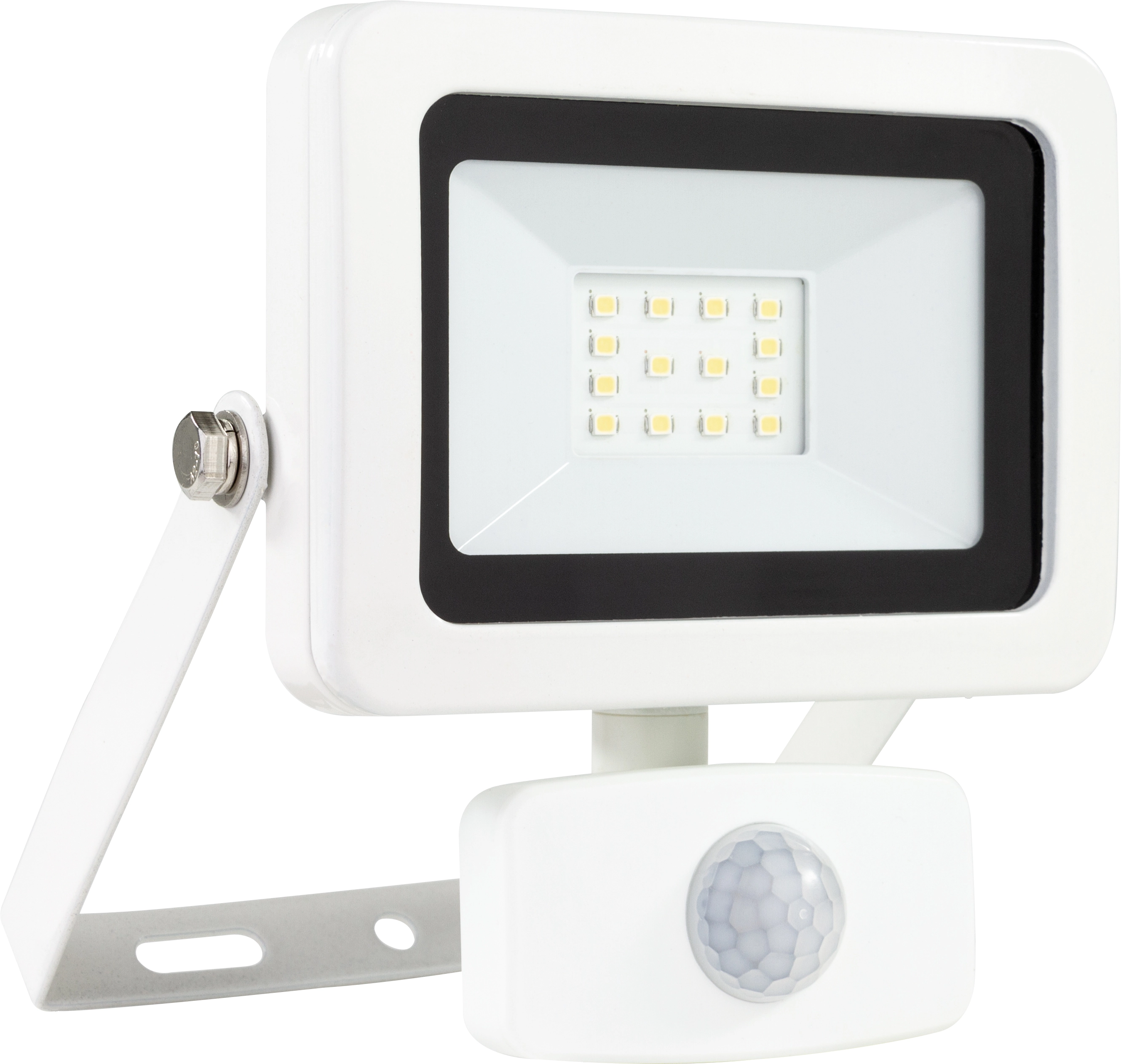 REV Ritter LED-Strahler Flare 10 W mit Sensor 900 lm 6500 K IP44 Weiß  kaufen bei OBI | Wandleuchten