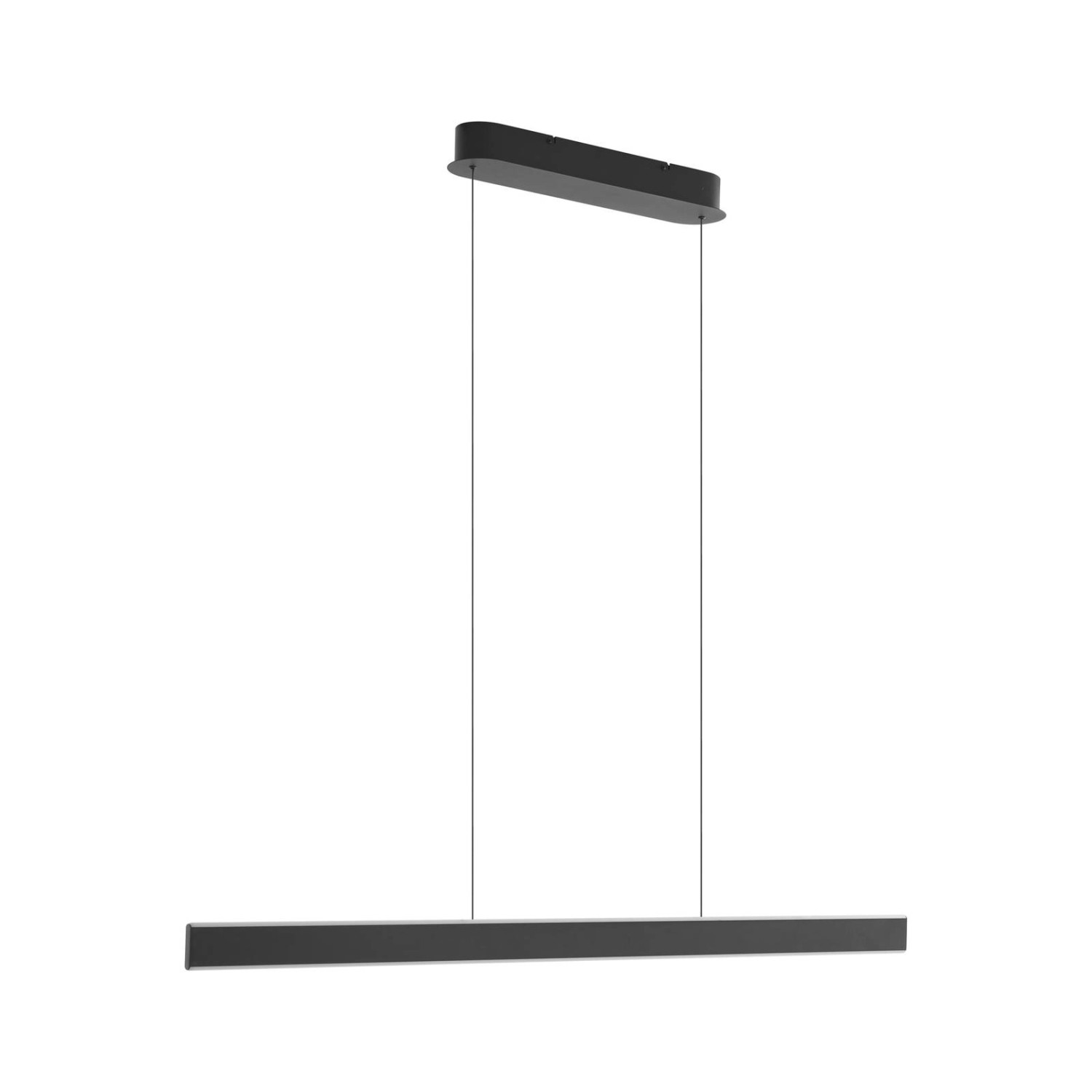 Lucande LED Philine 10012943 Dimmbar Modern in Schwarz 1-flammig Wohnzimmer günstig online kaufen