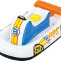 Bestway Poolschwimmer Rennauto, buntes aufblasbares Schwimmtier im Sportwagen-Design.