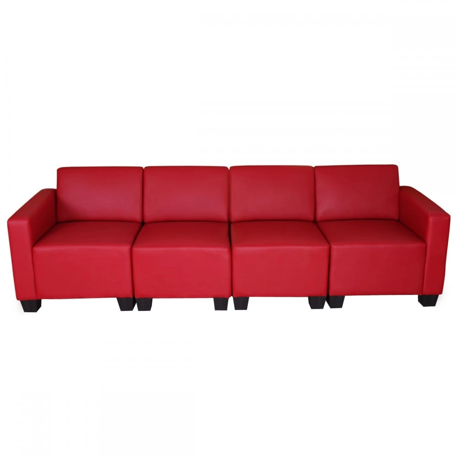 MCW 4-Sitzer Sofa Moncalieri Rot günstig online kaufen