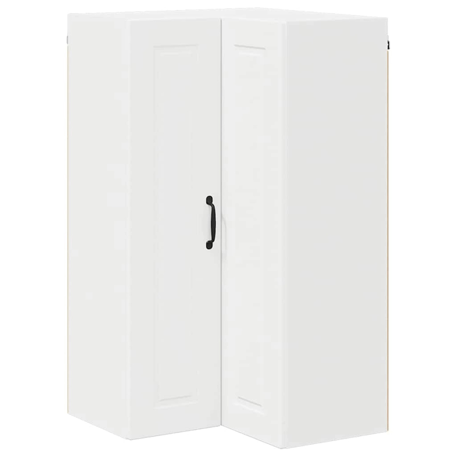 vidaXL Küchenwandschrank mit Regal Weiß 57 x 57 x 100 cm Holzwerkstoff 8855 günstig online kaufen