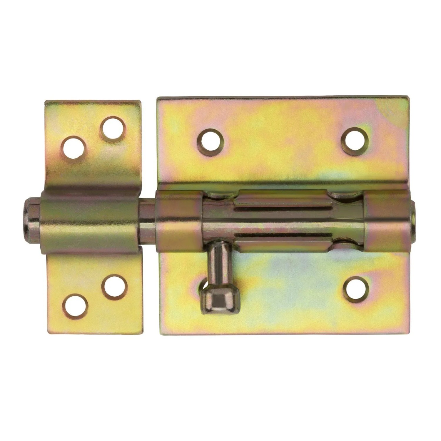 SOTECH Gartentorverriegelung Länge 108 mm Stahl Gelb Verzinkt