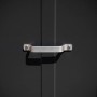 Detailaufnahme: Griff der Trimetals Aufbewahrungsbox Sesame in Anthrazit.