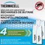 Thermacell Nachfüllpackung mit 4 Gaskartuschen für Mückenabwehrgeräte.