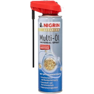 Nigrin Advanced Multi-Öl 250ml Spraydose für Wartung und Reparatur.
