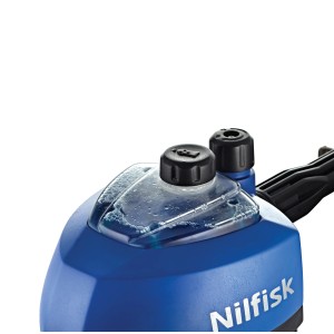 Nilfisk Multibürste mit Reinigungsmitteltank für Hochdruckreiniger.