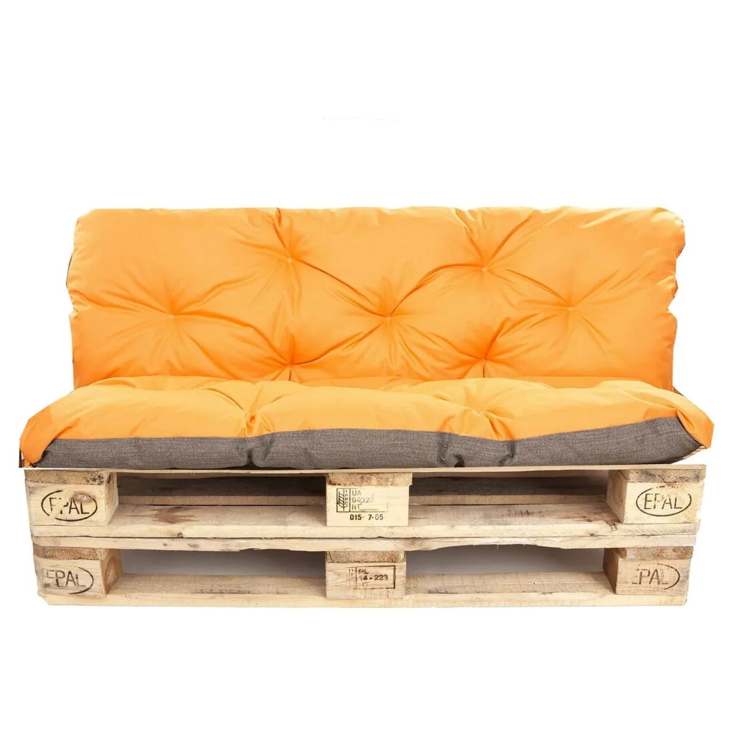 Setgarden Enkel Set Palettenkissen 120x80x50cm Sitzkissen + Rückenkissen 1t günstig online kaufen