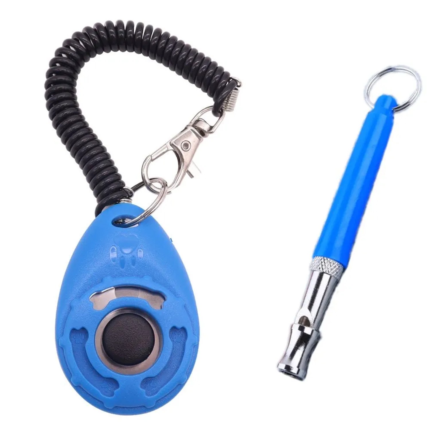 Petsation Hundepfeife & Clicker Blau