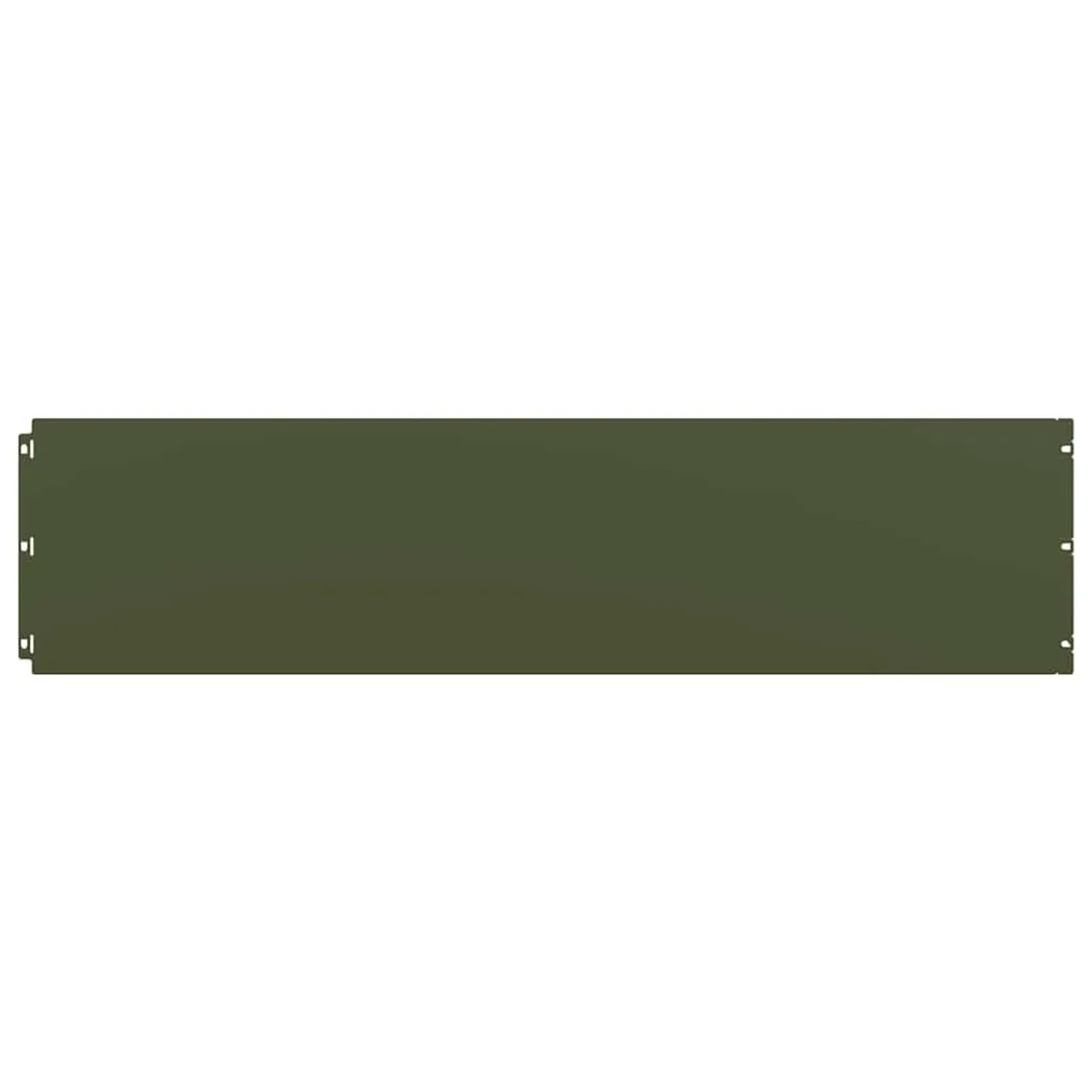 vidaXL Rasenkanten 20 Stk Olivgrün 25x103 cm Kaltgewalzter Stahl 860175