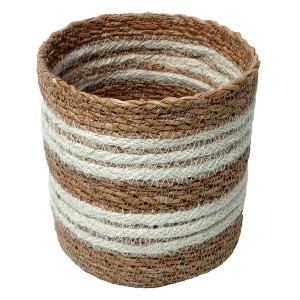 Naturfarbener Boltze Korb Giada, 16x17x16 cm, ideal zur Aufbewahrung und als Deko.