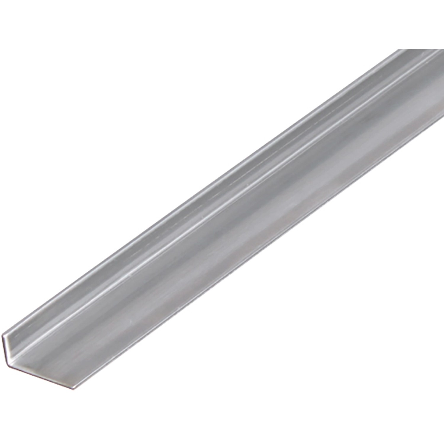 Alberts Winkelprofil ungleichschenklig Edelstahl 10 mm x 20 mm x 2.000 mm