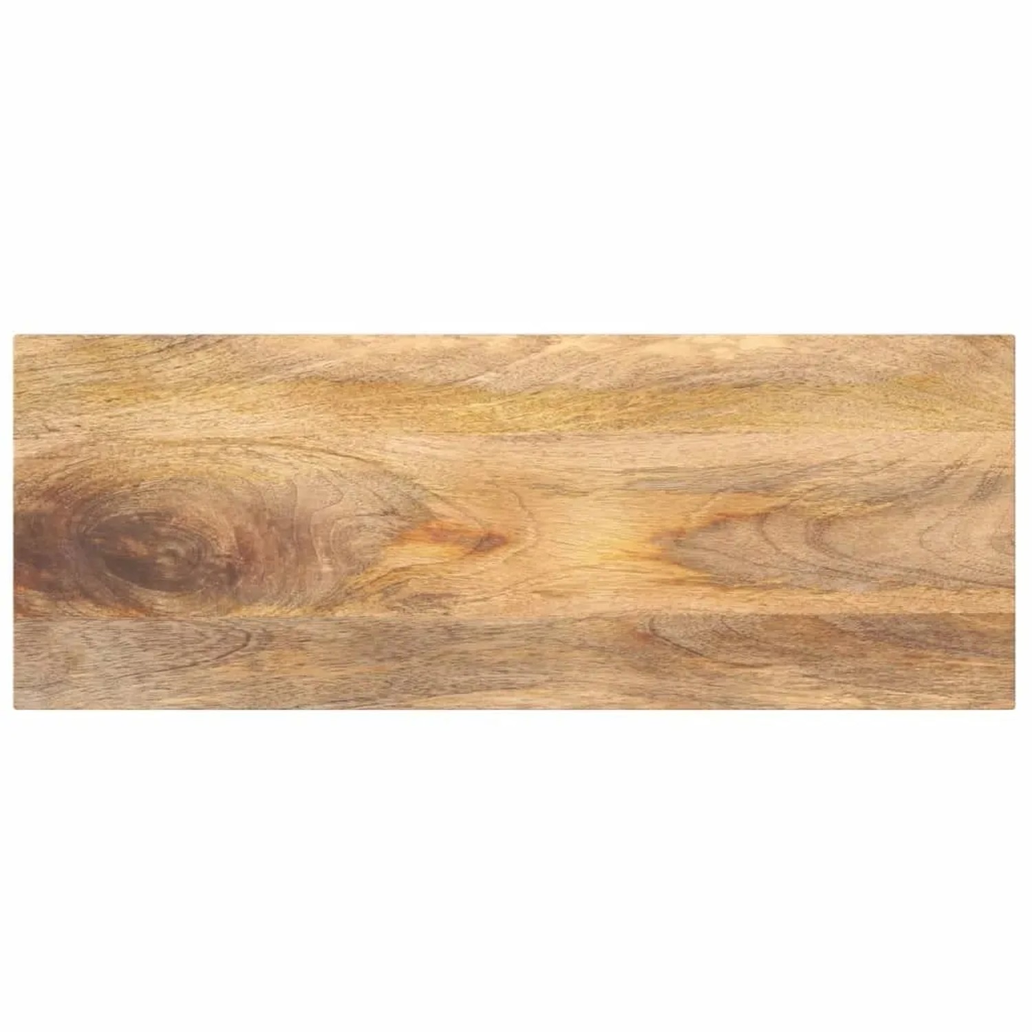 vidaXL Tischplatte 90x30x3,8 cm Rechteckig Massivholz Mango 371502