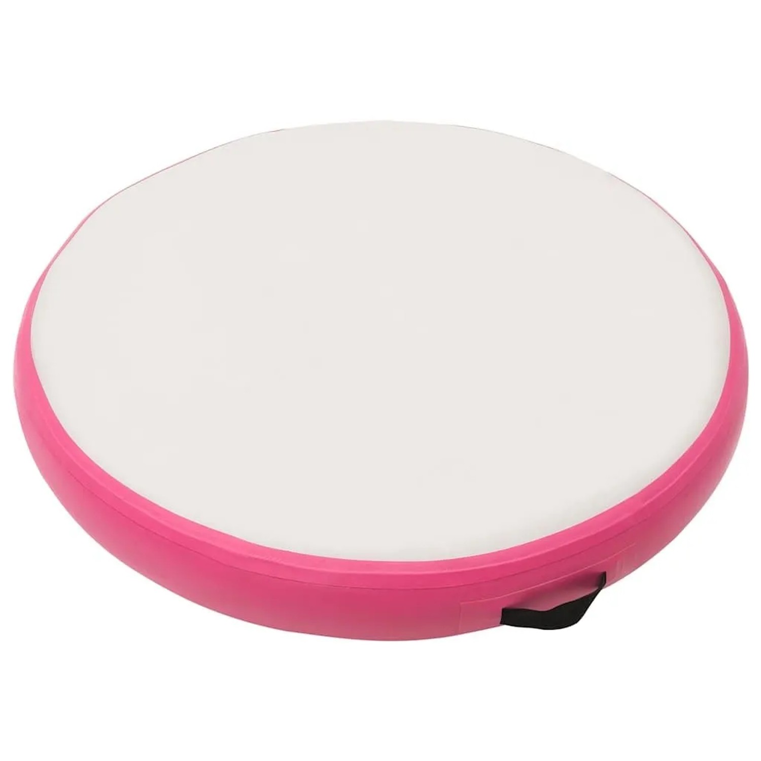 vidaXL Aufblasbare Gymnastikmatte mit Pumpe 100x100x20 cm PVC Rosa 92709