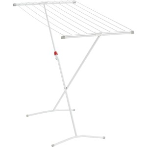 Leifheit Standtrockner Classic 100 Easy, schmaler Wäscheständer für Badewanne oder Balkon.