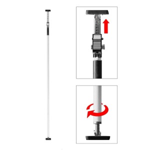 ALLEGRA Montagestütze Teleskopstange AB 360 Weiß