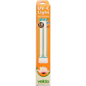 Velda UV-C PL Ersatzlampe 18 Watt für Teichpumpen und Filter im Karton.