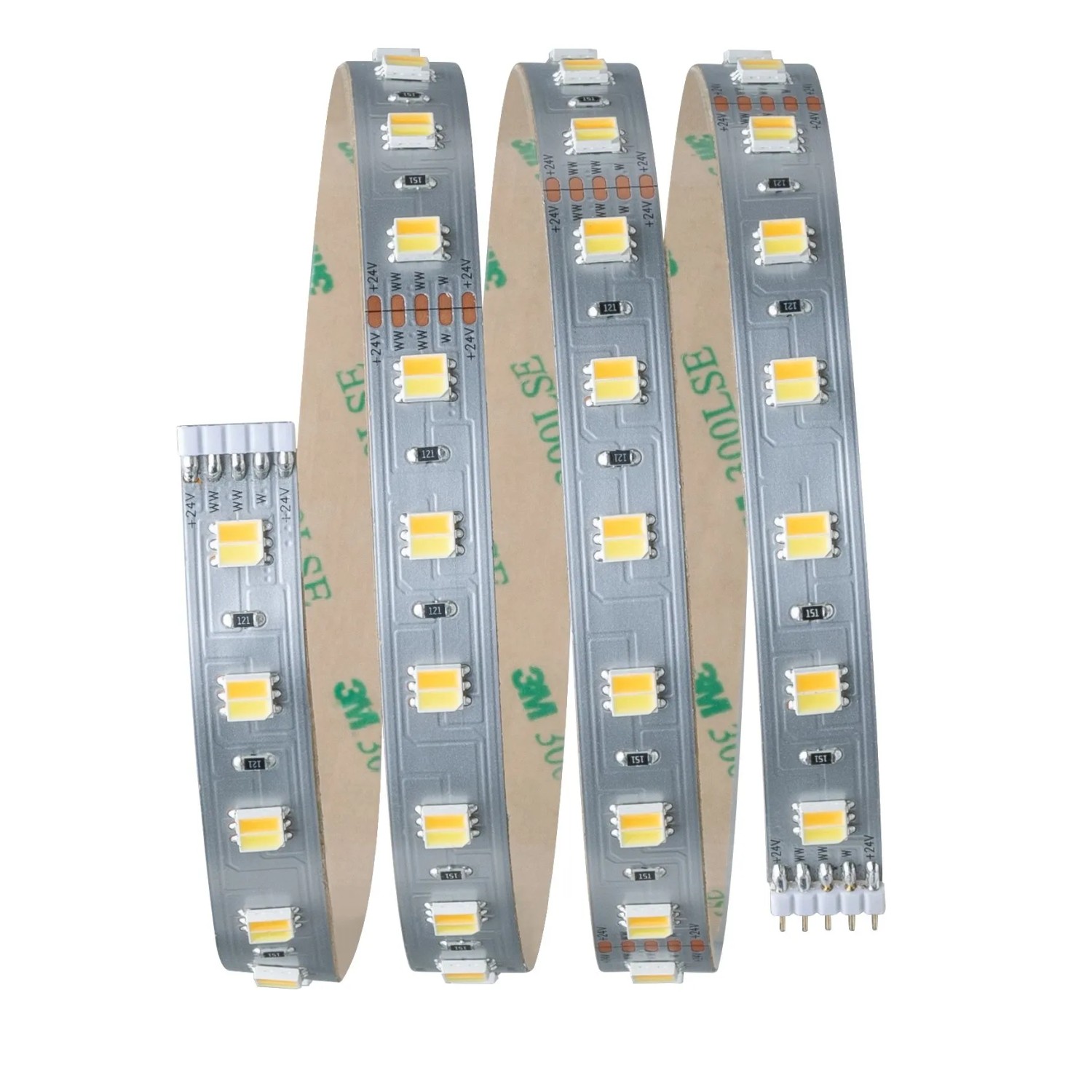 Paulmann MaxLED Tunable White Strip, 1m LED-Streifen mit Weißlichtsteuerung für Smart Home.