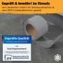 Graues HSS Dach Reparaturband 15cm x 2,5m. Bauabdichtung für Reparaturen, geprüft und witterungsbeständig.