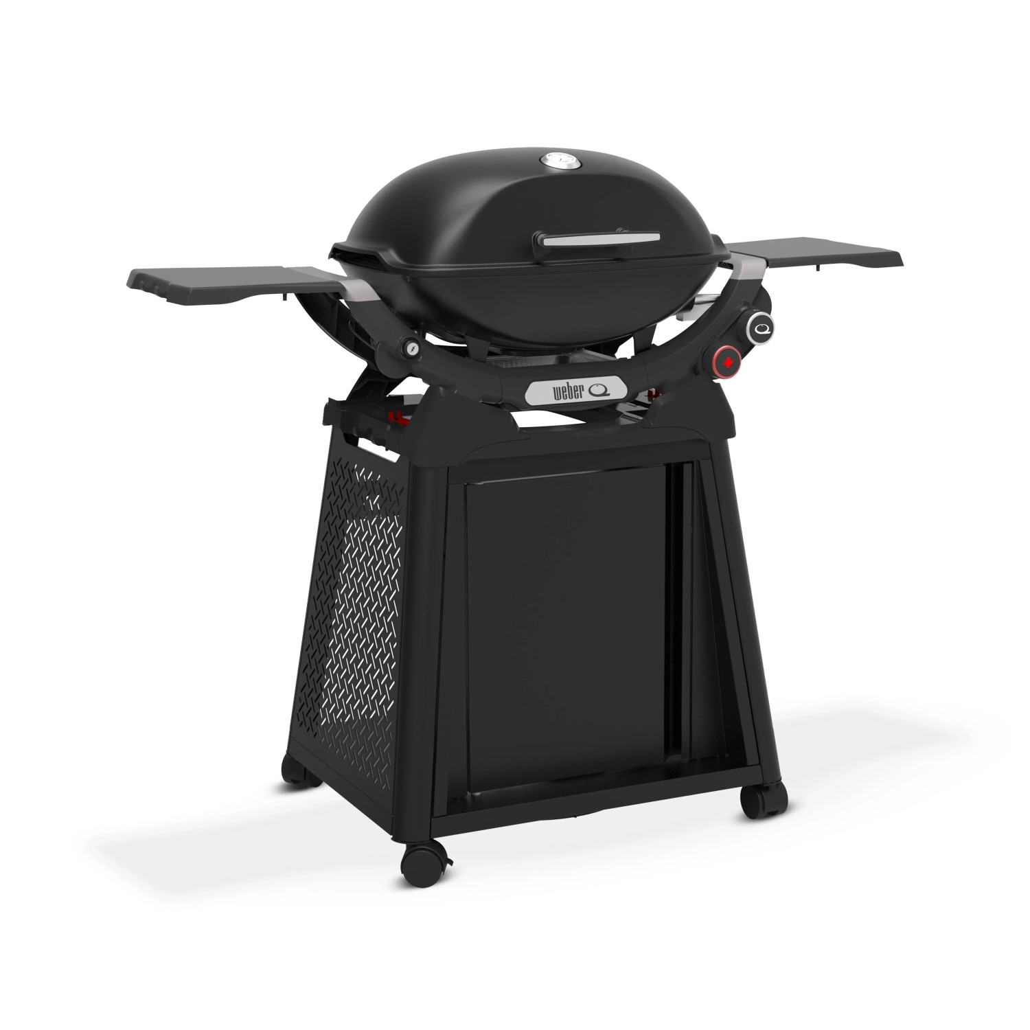 Weber Gasgrill Q2800N+ mit Rollwagen Schwarz günstig online kaufen