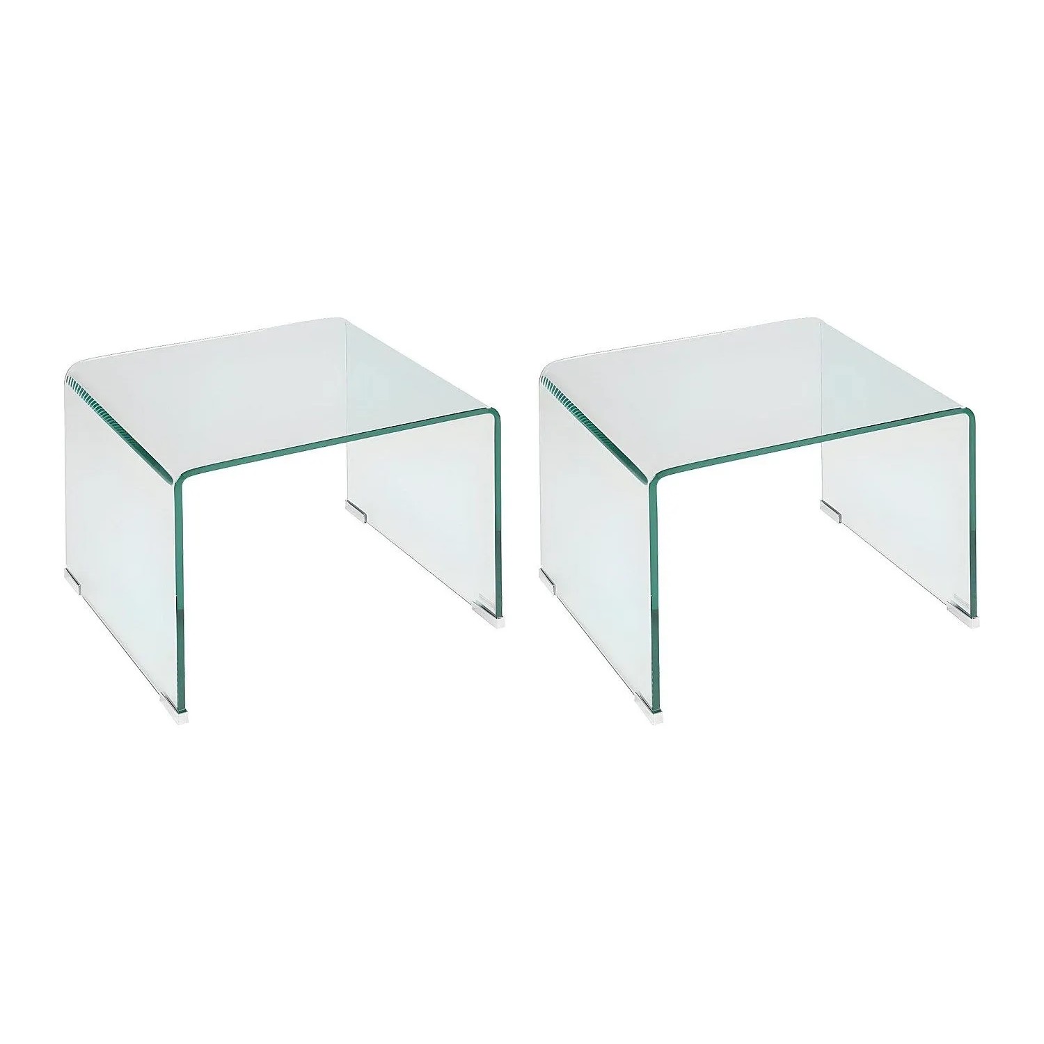 Vente-unique Nachttisch Suzana Transparent 50 cm