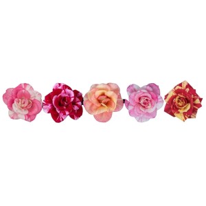 Zimmer-Rose Sortiert Höhe ca. 25 - 30 cm Topf-Ø ca. 10,5 cm Rosa Hybride