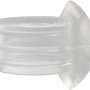 Transparenter Wagner Türklinken-Puffer, 4er-Set, zum Schutz von Tür, Möbel und Wand.