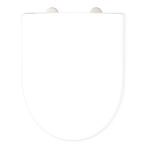 Schütte WC-Sitz D-Form Pro 3 Duroplast mit Absenkautomatik Weiß