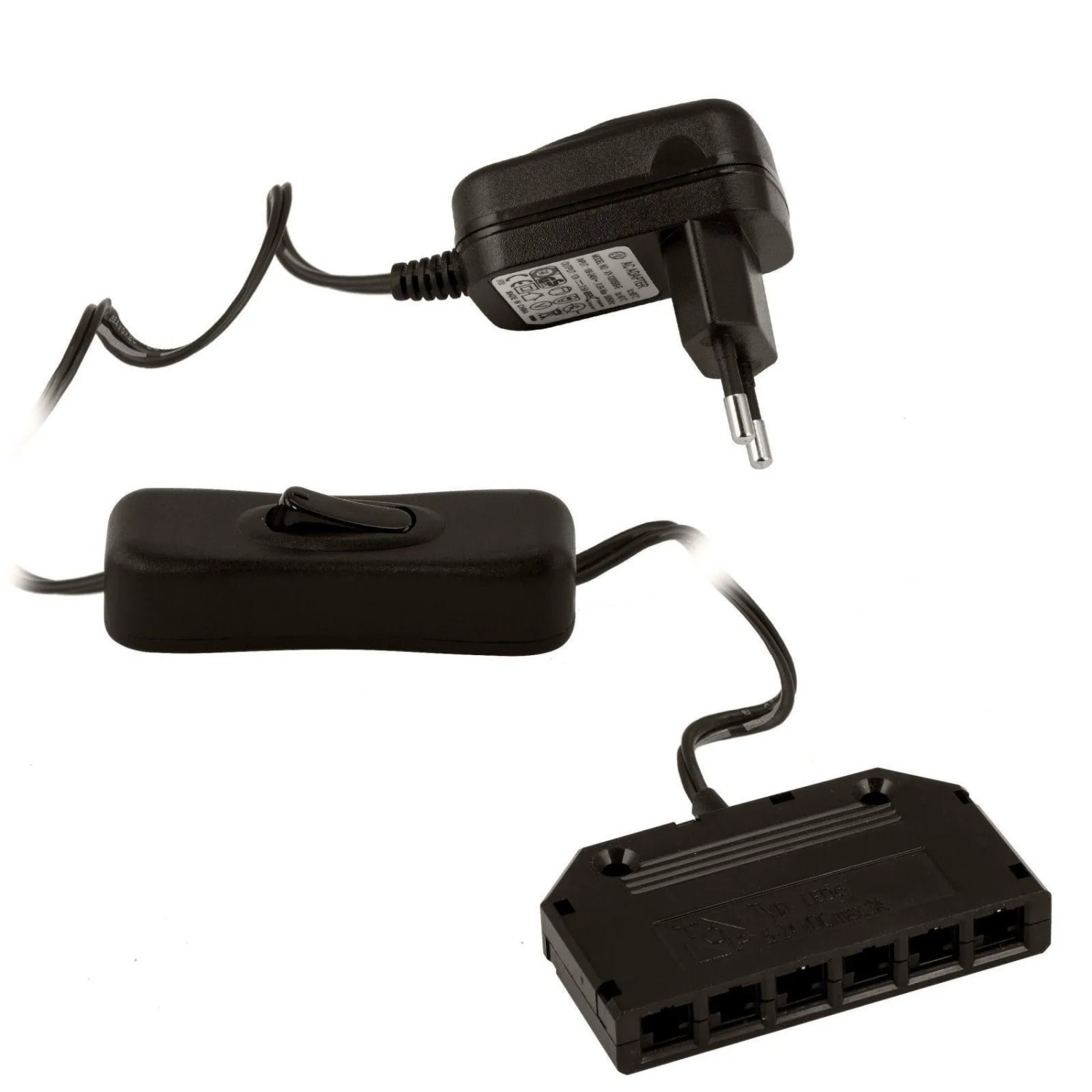 SOTECH Transformator 12V 12W mit Wippschalter