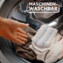 Vileda H2PrO Flachwischer Set: Waschmaschinenfestes Microfaser-Pad in Waschmaschine.