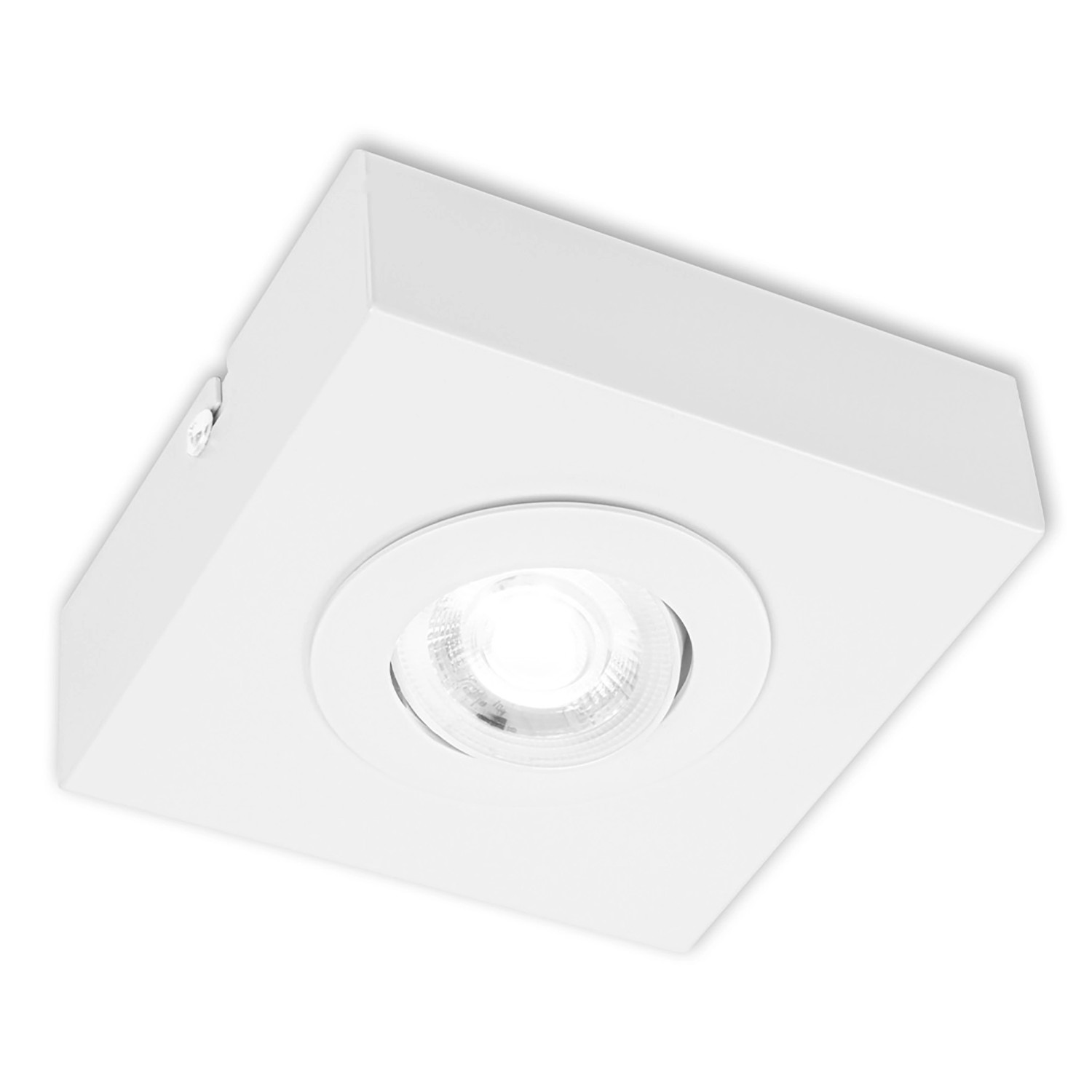 Briloner LED-Deckenleuchte Hoka Schwenkbar CTS Schalter 12 cm x 4 cm Weiß günstig online kaufen