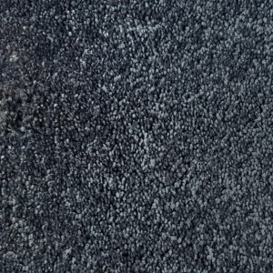 Anthrazitfarbener Teppichboden Turin als Meterware, Detailansicht.