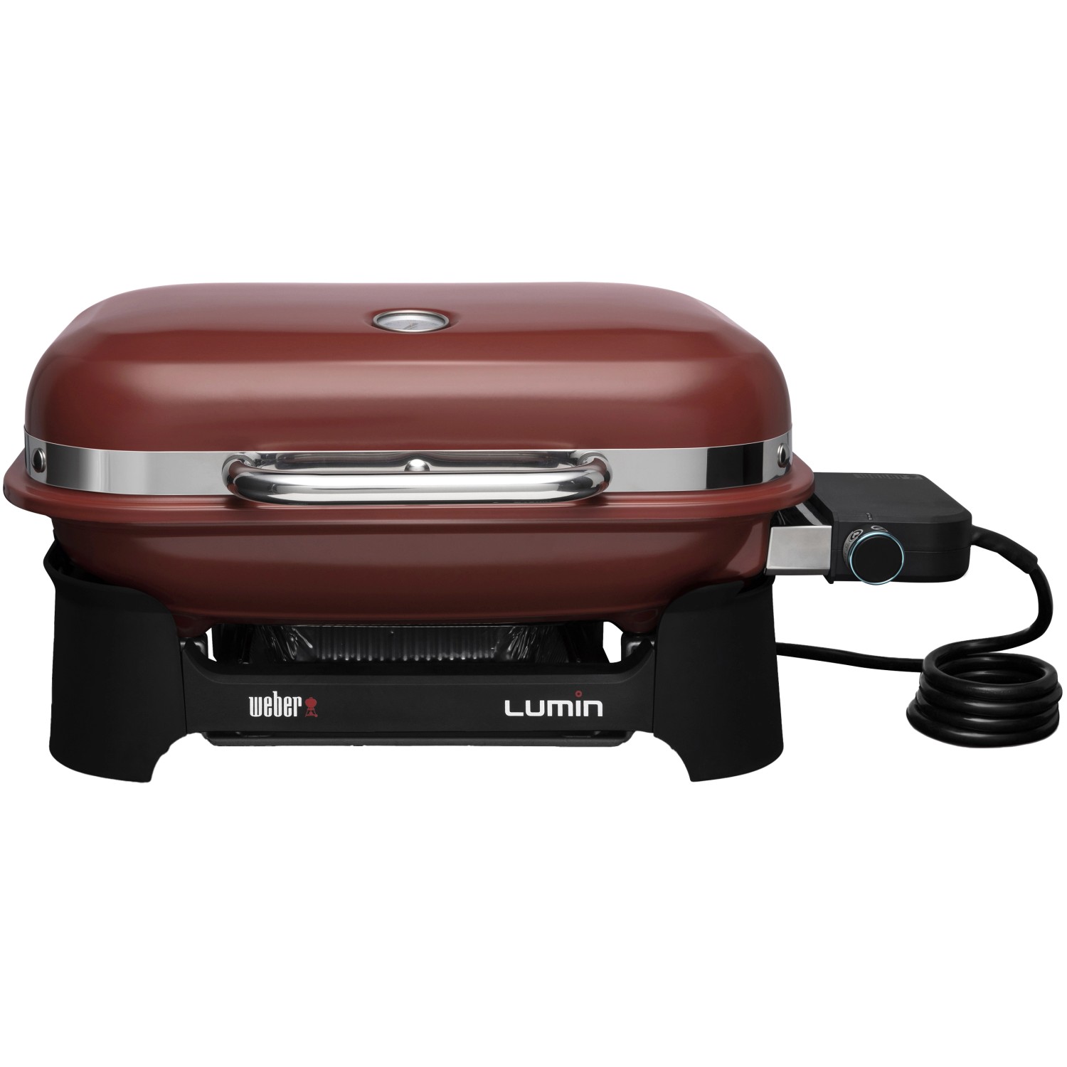 Weber Elektrogrill Lumin Compact Crimson Red - Modern und Praktisch