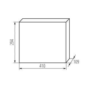 Kanlux Verteilerkasten Aufputz ABS KDB-S36P 36 Module
