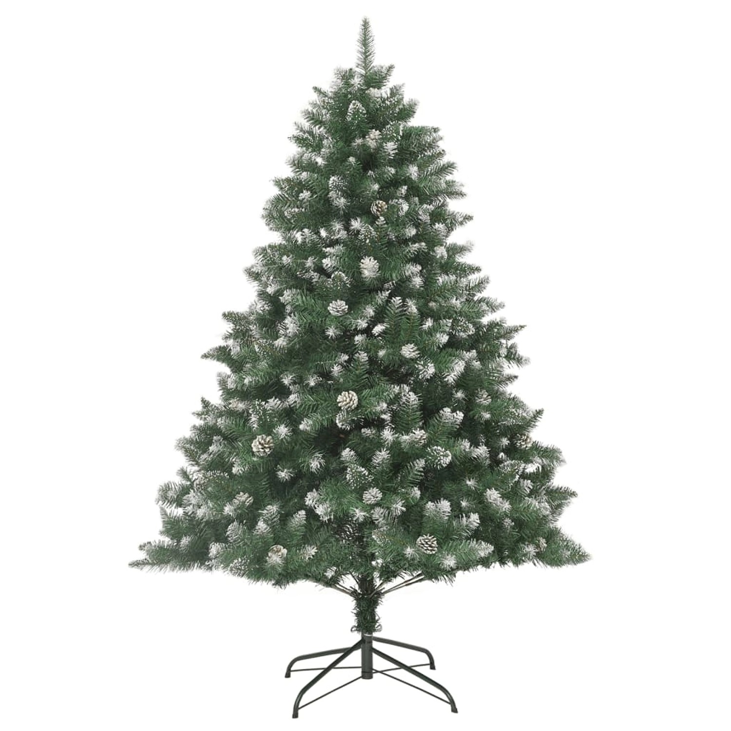 vidaXL Künstlicher Weihnachtsbaum mit Ständer 240 cm PVC 345163