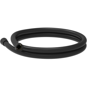 Schwarzer Schütte Brauseschlauch aus Kunststoff, 150 cm lang.