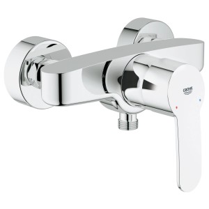 Grohe Eurostyle C Brausebatterie DN 15 Aufputz in Chrom mit Einhandbedienung.