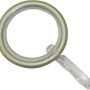 Gardinia Gardinenring Elba champagner mit Gleiteinlage für Stilgarnituren.